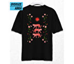 Wild Soul Oversize T-Shirt – İçindeki Gücü Serbest Bırak Siyah