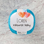  Natural Baby Turkuaz El Örgü İpi - R091 - 33934
