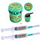 RELIFE RL-402 Krem Lehim Solder Paste 183°C NoClean Sn63/Pb67 40G Ve Lehim Toplama