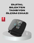 Dijital Bilek Tansiyon Aleti – Çift Kullanıcı Hafızalı Aritmi Uyarılı ve Otomatik Kapanmalı