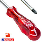 İzeltaş Yıldız Tornavida Kraft  6 x 150 Genel Kullanım Uzun Boy