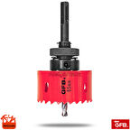 Gfb Bi Metal Panç Metal Testere 40 Mm + Sds Kanallı Adaptör