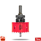 Gfb Bi Metal Panç Metal Testere 92 Mm + Hex Düz Girişli Adaptör