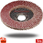 GFB FLAP DİSK ZIMPARA ALÜMİNYUM OKSİT (AHŞAP VE METAL) 115MM