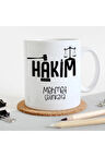 Mesleklere Özel Hediyelik|Kişiselleştirilebilir Hakim Öğretmeni Hediye Kupa Bardak