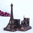 Vintage Metal Eyfel Kulesi 14*11cm Bakır