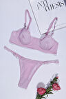 Bralet Sütyen Takımı ( Sütyen & Tanga ) Iç Çamaşırı Takımı