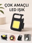 Kamp Işığı Çok Fonksiyonlu Taşınabilir Anahtarlık Kapak Açma Manyetik Özelliği