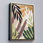 Altın Çerçeveli Spiritual Boğa Tablosu