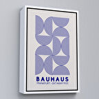 Beyaz Çerçeveli Sevimli Aslan Tablosu