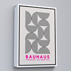 Beyaz Çerçeveli Sevimli Kaplan Tablosu