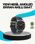 Kablosuz Şarjlı Akıllı Saat Tüm Telefonlarla Uyumlu Çok Fonksiyonlu