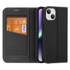 Dux Ducis iPhone 14 Plus 6.7 Kılıf Skin X PU Deri Manyetik Kapaklı Kılıf Magnetic Folio Case-(5775)