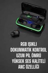 Bluetooth Kulaklık Powerbankli Yüksek Ses Kaliteli Şarj Göstergeli