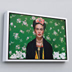 Beyaz Çerçeveli Ünlü Ressam Kanvas Tablo