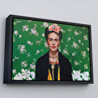 Siyah Çerçeveli Ünlü Ressam Kanvas Tablo