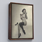 Kahverengi Çerçeveli William Mortensen Tarafından Külkedisi Kanvas Tablo