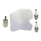HSGL HUSQVARNA 235 236 240 HAVA ve BENZİN FİLTRE BUJİ SET