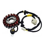 Hsgl Motorsiklet Spacy 110  5 Çıkışlı Komple Statör Honda Spacy 110 KN72006