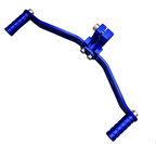  Motorsiklet cg  Alüminyum alaşımlı Mavi çift vites kollu motosiklet modifikasyonu  motorsiklet yedek parça aksesuar