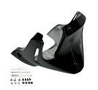 HSGL Motosiklet Motor Alt Rüzgarlık Siyah  CG Uyumlu Dayanıklı Alt Koruma ve Rüzgâr Kesici Parça