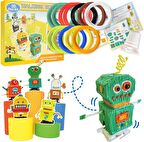 Yürüyen Robotlar 3D Kalem Şablon Kiti J601 
