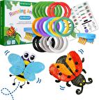 Koşan Hayvanlar 3D Kalem Şablon Kiti J602 