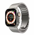 Lululook Apple Watch Ultra Titanyum Saat Kordonu 49mm