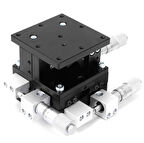 LD60-LM 3 Eksenli Hassas Pozisyonlama Manuel Ayar Platformu