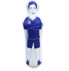 Şişme Baraj Adamı 160cm - Şişme Antrenman Kuklası Mavi 