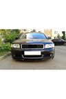 AUDİ A6 00-06 UYUMLU ÖN TAMPON EKİ CUPRA LİP MAT SİYAH BODY KİT