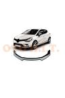 Renault Clio 4 Uyumlu Ön Tampon Eki Bodykit Karlık Lip