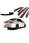 HONDA ACCORD 03-08 UYUMLU BAGAJ ÜSTÜ SPOİLER MAT SİYAH
