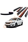 PEUGEOT 301 MAKYAJLI UYUMLU BAGAJ ÜSTÜ SPOİLER MAT SİYAH