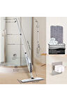 YENİLZD Mop Mikrofiber Bez Temizlik Seti Sprey Mop Su Deterjan Hazneli 360 Derece Dönen PASPAS TEMİZLİK BEZİ  