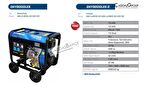 HYUNDAİ DHY9000LEK MONOFAZE 7 KWA MARŞLI DİZEL JENERATÖR