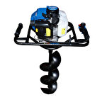 Hyundai HYD520T-20 Benzinli Toprak Burgu Makinesi 20cm Burgu Çapı