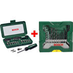 Bosch X-Line 15 Parça Matkap Ucu Seti + 46 Parça Tornavida Vidalama Lokma Ucu Aksesuar Seti