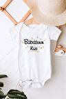 Babasının kızı Özel Tasarım Bebek Zıbın Pamuklu Çıtçıtlı Body
