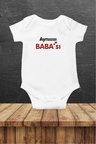 Aynı Babası Özel Tasarım Bebek Zıbın Pamuklu Çıtçıtlı Body