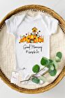 Good Morning Pumpkin Özel Tasarım Bebek Zıbın Pamuklu Çıtçıtlı Body