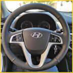 Hyundai Accent Blue Uyumlu Araca Özel Deri Direksiyon Kılıfı