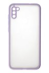 Samsung Galaxy A11 Kılıf Montreal Silikon Kapak - Mor-(5796)