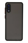 CPT83 Samsung Galaxy A02 Kılıf Montreal Silikon Kapak - Siyah