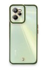 CPT83 Realme C35 Kılıf Liva Lens Silikon - Yeşil