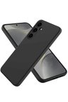 Samsung Uyumlu Galaxy A56 Kılıf First Silikon - Siyah-(5796)