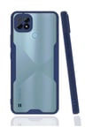 Realme C21 Kılıf Platin Silikon - Lacivert-(5796)