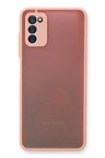 Samsung Uyumlu Galaxy A03S Kılıf Montreal Silikon Kapak - Pembe-(5796)