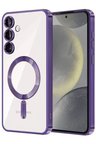 Samsung Galaxy A15 4G Kross Magneticsafe Kapak - Mor-(5796)
