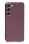 CP120 Samsung Galaxy S23 Kılıf Volet Silikon - Mor